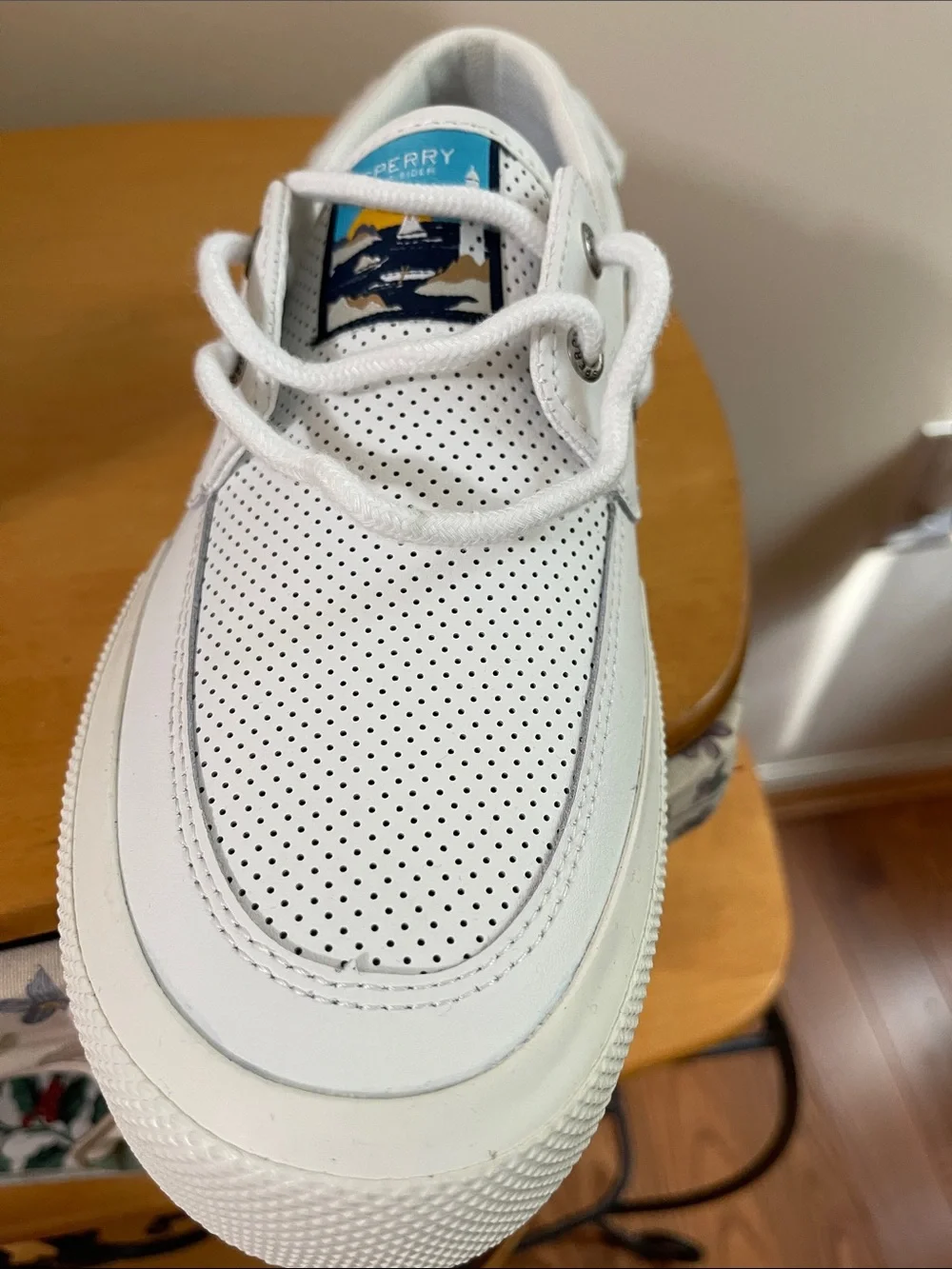 Sperry Men's White 2 Eye Boat Sneakers
